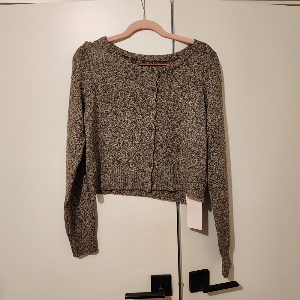 Women's Brown Knit Sweater